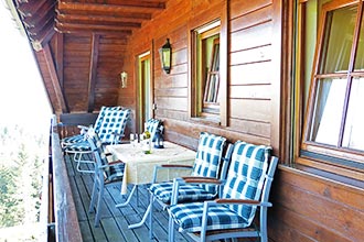 Balkon mit herrlichem Ausblick