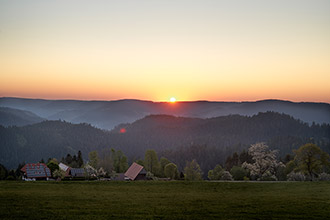 Herrlicher Sonnenaufgang